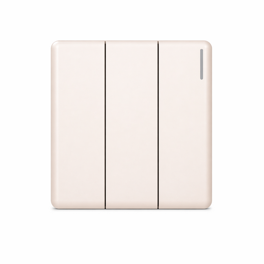Clopal Pearl Series 3-Gang Switch Superior Quality