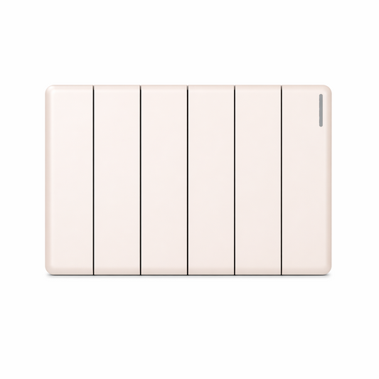 Clopal Pearl Series 6-Gang Switch Superior Quality