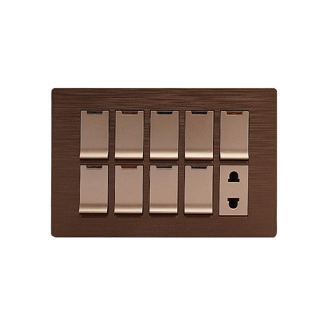 Clopal Pro7 Series 9 switch + 1 socket Superior Quality – Clopal Online