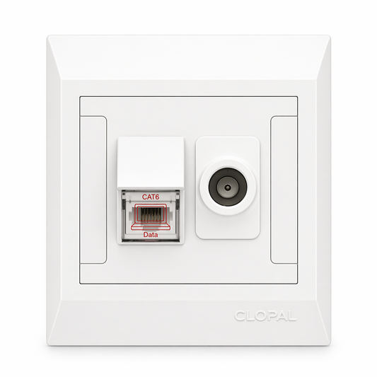 Clopal Pure White Series Tv + Internet Superior Quality