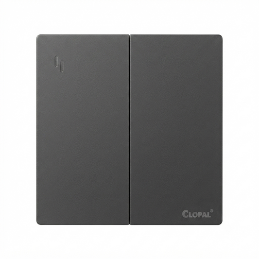 Clopal Space Series 2-Gang Switch Superior Quality