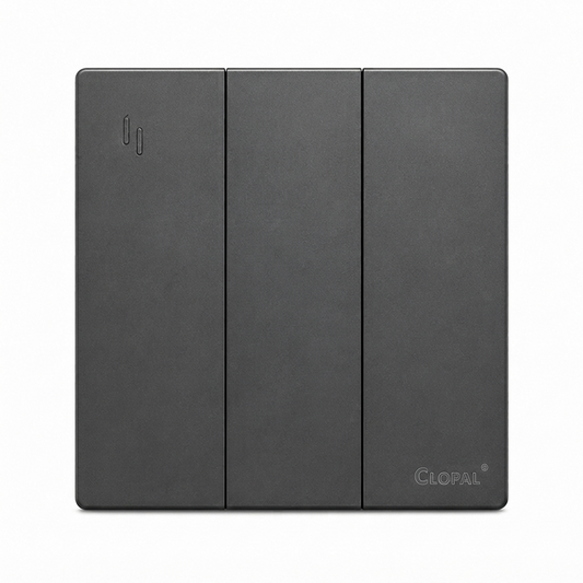Clopal Space Series 3-Gang 2-Way Superior Quality