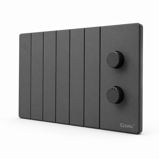Clopal Space Series 6 + 2 Dimmer Superior Quality