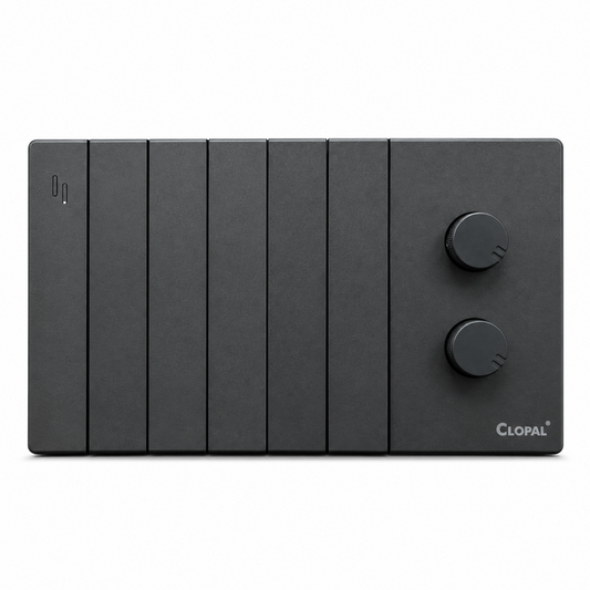 Clopal Space Series 6 + 2 Dimmer Superior Quality