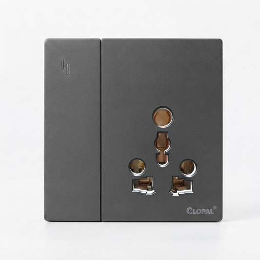 Clopal Space Series Power Plug Socket With LED Superior Quality