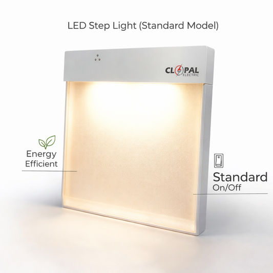 Clopal M60 Full Crystal LED Stair Light Step Light Indoor / Outdoor Stair Step Light 220V