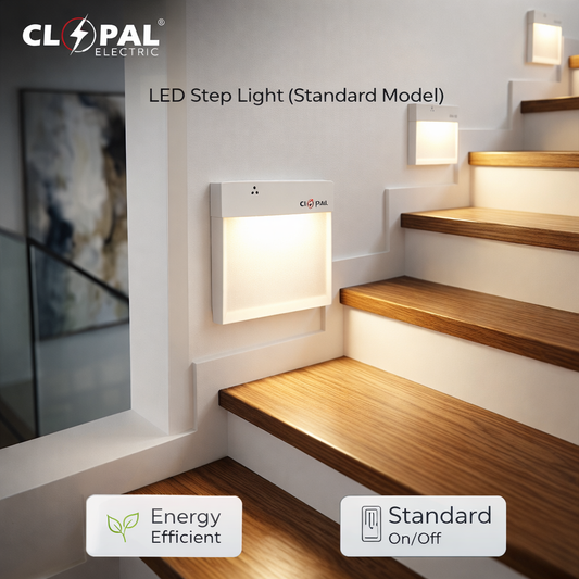 Clopal M60 Full Crystal LED Stair Light Step Light Indoor / Outdoor Stair Step Light 220V