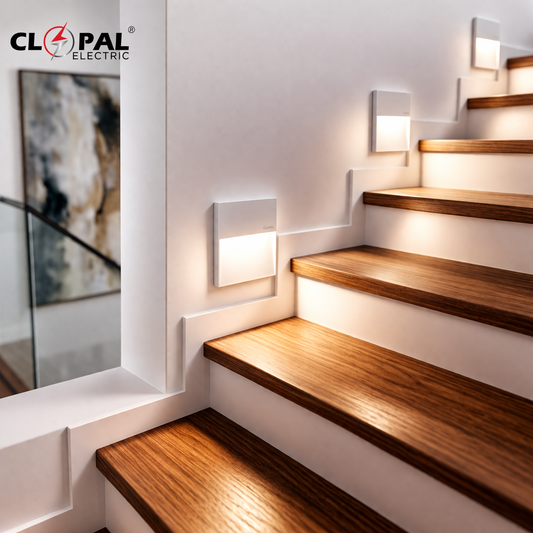 Clopal LED Stair Light Step Light Indoor / Outdoor Stair Step Light 220V