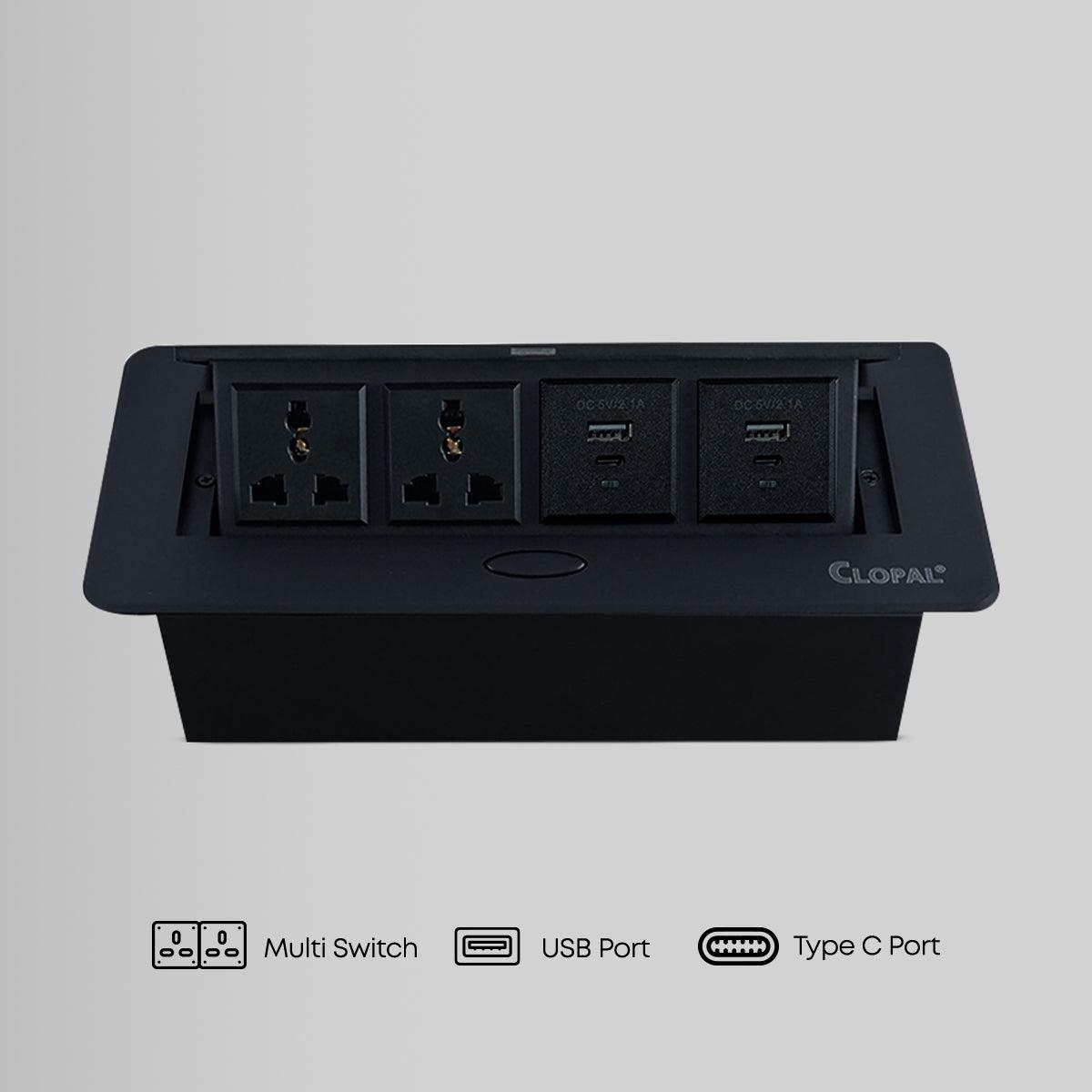 Technology Box, Conference Table Connectivity Hydraulic Pop Up Box Pow ...