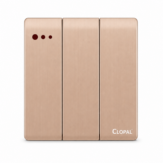 Clopal Thunder Series 3-Gang Switch Superior Quality