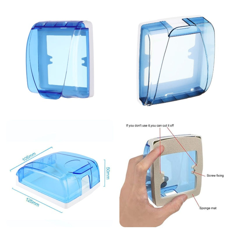 Waterproof Switch Board Universal Wall Socket Cover | Clopal Electric ...