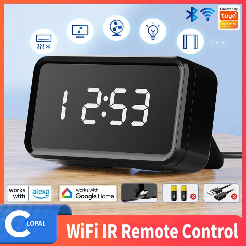 Clopal Smart Wifi Red IR Remote Control with Time In-line USB Voice Sm ...