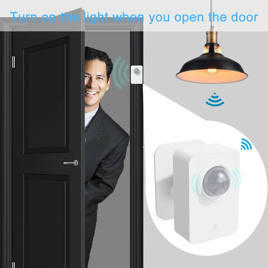 Clopal WiFi PIR Motion Sensor – Wireless Human Body Movement Infrared Detector – Smart Life Home – Security Alarm System