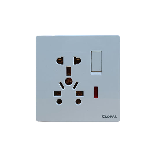 Clopal Cloud Series Light Plug Switch + Extra Soc Superior Quality